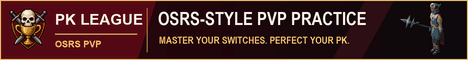 PK League — OSRS-style PvP practice. Master your switches. Perfect your PK.