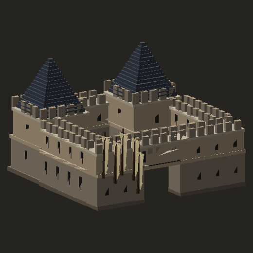 Bastion, level 9. The first two towers